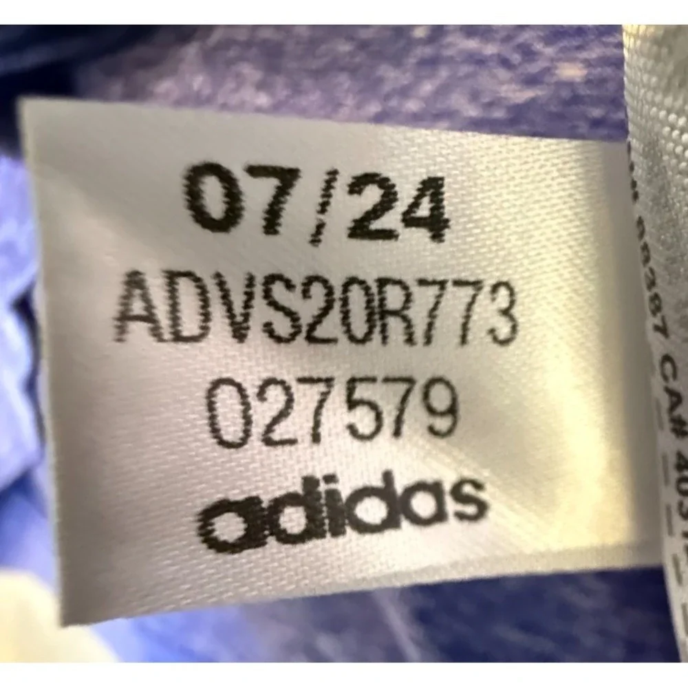 Adidas Men's Blue Heather Performance Golf Polo Shirt XL Moisture Wicking Athlet